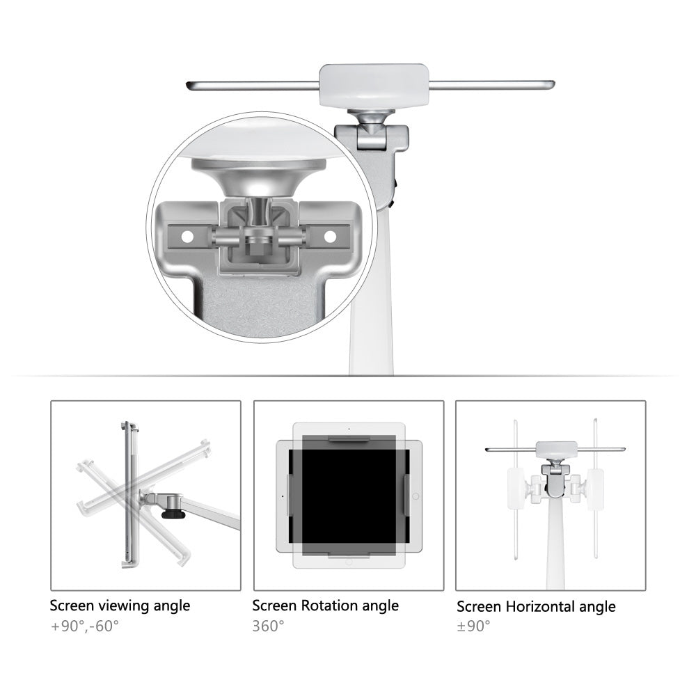 M Mingo OA-8 Laptop and IPad Floor Stand/Holder